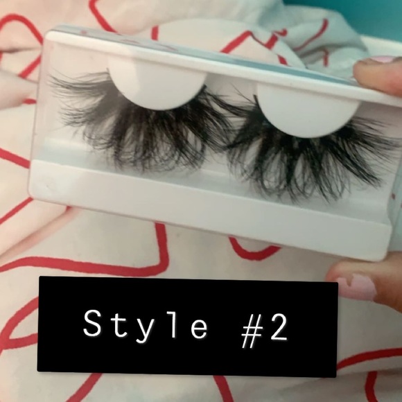 Three pairs of mink 3D lashes 25mm - Picture 3 of 4